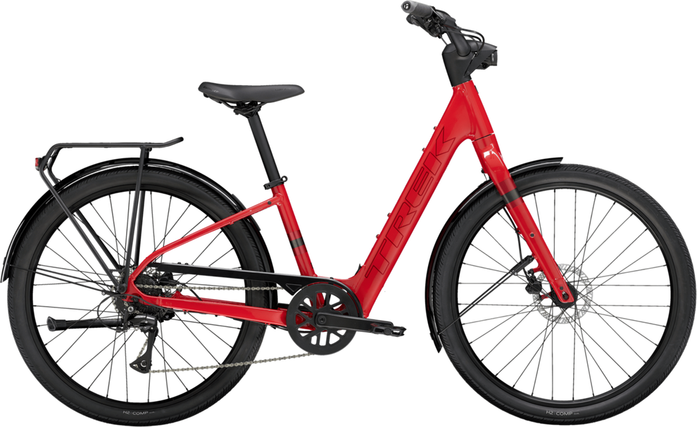 TREK トレック Verve+ Low Step 2019 eBIKE Trek Verve+ 4S Lowstep - Trek Bicycle Store of Charlotte